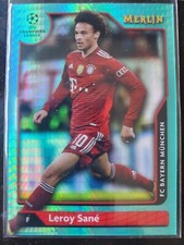 Usado, Leroy Sane 2021-22 Topps Merlin Chrome UEFA Aqua Refractor SP #69 Bayern FC ESTADO PERFEITO comprar usado  Enviando para Brazil