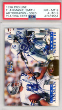 1996 Pro Line Troy Aikman Emmitt Smith autógrafos ouro/250 PSA 8 autografado grau 9 comprar usado  Enviando para Brazil