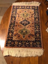 Petit tapis vintage d'occasion  Saint-Malo