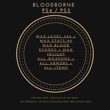Bloodborne [PS4/PS5] | Blood Echo / Nível máximo / Itens / Estatísticas comprar usado  Enviando para Brazil