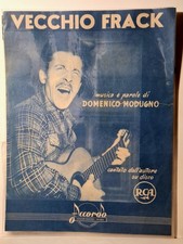 Spartito musicale vecchio usato  Cortona