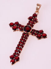 Böhmisches granat kreuz gebraucht kaufen  Lübeck