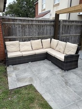 Garden corner sofa for sale  BICESTER