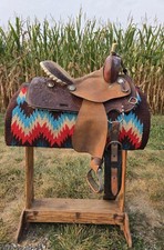 Western barrel saddle for sale  Navarre