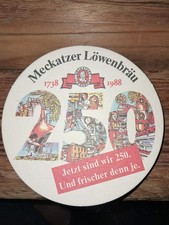 Bierdeckel brauerei meckatzer gebraucht kaufen  Reichenberg