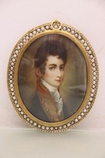 Antikes miniatur portrait gebraucht kaufen  Winhöring