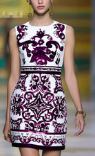 Preço de Atacado 2025 Nova Moda Estampa Jacquard Popular Feminino Vestido Roxo S-XXL, usado comprar usado Preço de Atacado 2025 Nova Moda Estampa Jacquard Popular Feminino Vestido Roxo S-XXL, usado comprar usado  Enviando para Brazil