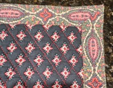 Conjunto de 6 tapetes de algodão puro Valdrome padrão paisley floral 11 x 16,5 França comprar usado  Enviando para Brazil