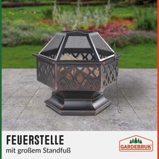 Brasero jardin acier d'occasion  Chilly-Mazarin