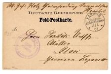 DSWA 1907 Carabina Cartolina Postale Precompilata Per OTAVI (BA8220) comprar usado  Enviando para Brazil