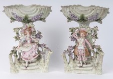 Antica coppia alzatine usato  Carrara