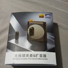 Amplificador de voz com microfone magnético de lapela de lapela sem fio para professores... comprar usado  Enviando para Brazil