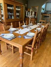 Edwardian pine table for sale  BURNLEY