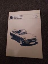 Mgb tourer september for sale  DORKING
