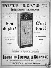 Publicité récepteur rcf d'occasion  Compiègne