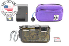 Câmera à prova d'água Sample Shot [N PERFEITA] Nikon COOLPIX AW100 16MP JAPÃO comprar usado  Enviando para Brazil