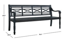 Safavieh karoo bench for sale  Whitestown