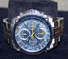 Relógio de pulso masculino Bulova Precisionist 96B175 vendido por peças, usado comprar usado Relógio de pulso masculino Bulova Precisionist 96B175 vendido por peças, usado comprar usado  Enviando para Brazil