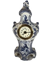 Horloge reveil faïence d'occasion  La Ferté-sous-Jouarre