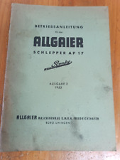 Porsche allgaier betriebsanlei gebraucht kaufen  Spraitbach