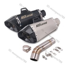 Chinelo para Suzuki GSR750 GSXS750 BK750 Escape Link Médio Tubo Silenciador Fuga comprar usado  Enviando para Brazil