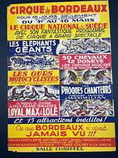 Affiche ancienne originale d'occasion  Le-Fayet