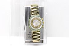 Swatch chrono golden gebraucht kaufen  Hamburg