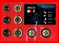 Malta euro kursmünzsatz gebraucht kaufen  Adelzhausen