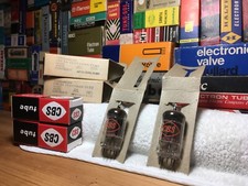 Usado, 2x OEBox SameCode 1955 CBS DGetter 12AU7 ECC82 ~ Premium WarmAudio / Hytron EUA comprar usado  Enviando para Brazil