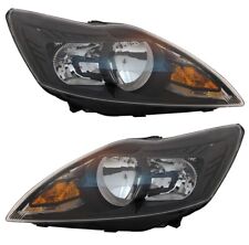 Zestaw reflektorów do Ford Focus MK2 Facelift 2008- Halogen H1 H7 czarny LWR na sprzedaż  Wysyłka do Poland