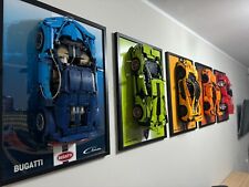 Display Frames for Lego Technic Super Cars Ferrari Lamborghini Porsche Bugatti na sprzedaż  PL