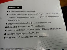 DVR de rede H.264 comprar usado  Enviando para Brazil