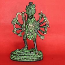Estátua Bhadra Kaali figura de bronze feita à mão no peito de Shiva Deusa Kali comprar usado  Enviando para Brazil