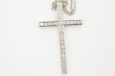 Brillant kreuz collier gebraucht kaufen  Hamburg