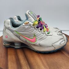 Tênis de corrida Nike Shox Turbo VI juvenil 6Y meninas 318096-161 comprar usado  Enviando para Brazil