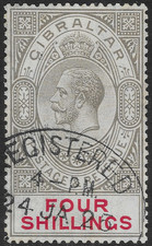 Gibraltar 1921 27. for sale  SOUTH QUEENSFERRY