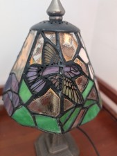 VERÃO! Lâmpada de cabeceira de vitral 12" luz noturna beija-flores e flores comprar usado  Enviando para Brazil