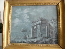 Dessin ancien ruine d'occasion  Tinqueux