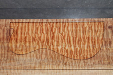 INCRÍVEL BORDO ACOLCHOADO 23 1/2" X 9 1/4" X 1 1/2" GUITARRA, LUTHIER, ARTESANATO, ESCALAS comprar usado  Enviando para Brazil