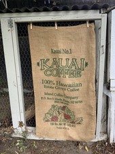Bolsa de café havaiana Kauai Burlap 37x22” comprar usado  Enviando para Brazil