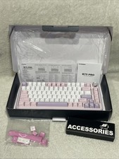 YUNZII B75 PRO junta de teclado mecânico tri-modo sem fio troca a quente roxo/rosa, usado comprar usado YUNZII B75 PRO junta de teclado mecânico tri-modo sem fio troca a quente roxo/rosa, usado comprar usado  Enviando para Brazil