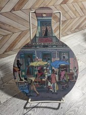 Tábua de cortar madeira Jim Walker Barbados Coca Cola decoração arte caminhada rara comprar usado  Enviando para Brazil