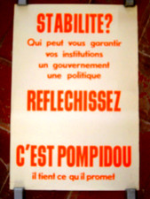 Affiche politique ancienne d'occasion  Toulon-