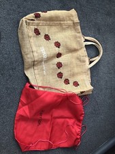 Hessian shopping bag for sale  SIDCUP