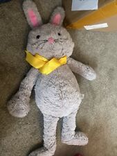 Grey rabbit teddy for sale  ROTHERHAM