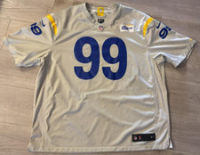 Camiseta masculina AARON DONALD Nike NFL On Field Los Angeles St Louis Rams XXXL 3XL comprar usado  Enviando para Brazil