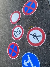 Verkehrsschilder stvo alu gebraucht kaufen  Bad Saulgau
