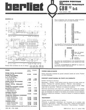 Berliet gbh 6x6 d'occasion  Les Bordes