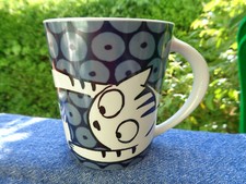 Happy cat kaffeetasse gebraucht kaufen  Würzburg