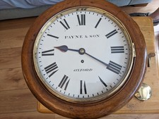 Fusee wall clock for sale  LONDON